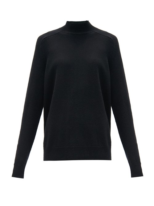 Bottega Veneta - Longline-cuff Wool Sweater Black