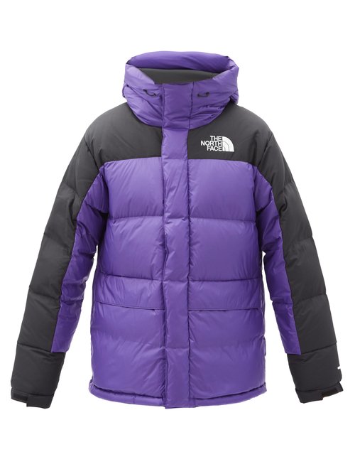 The North Face - Himalayan Hooded Quilted Down Coat - Mens - Purple