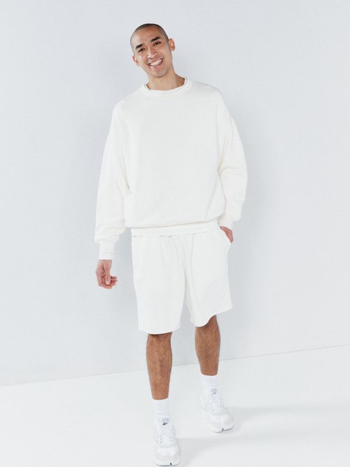 Raey - Oversized Cotton-jersey Sweatshirt - Mens - White