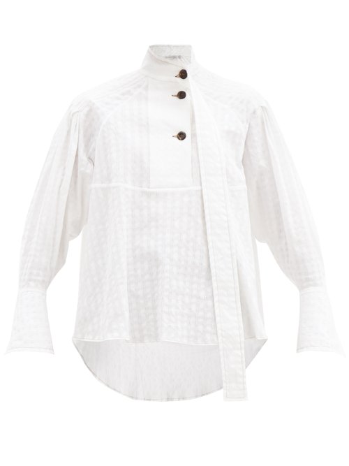 Palmer//harding - Rhesus Cotton-blend Poplin Shirt White
