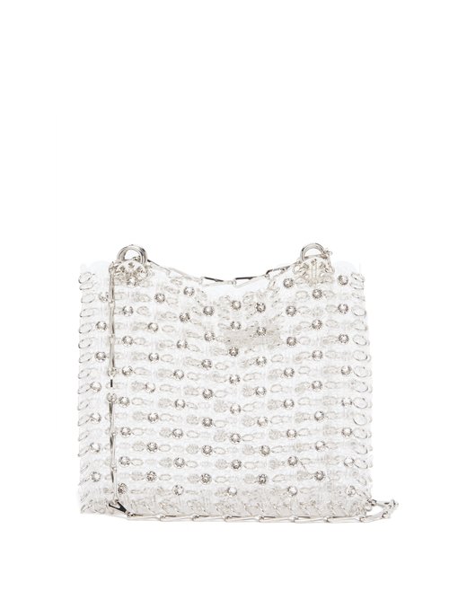 Paco Rabanne Iconic 1969 Crystal-embellished Chain-link Bag