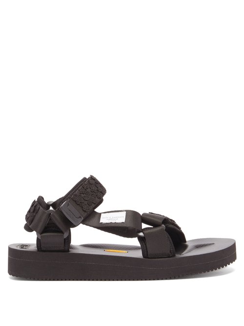 X Suicoke Maria Floral Velcro-strap Sandals