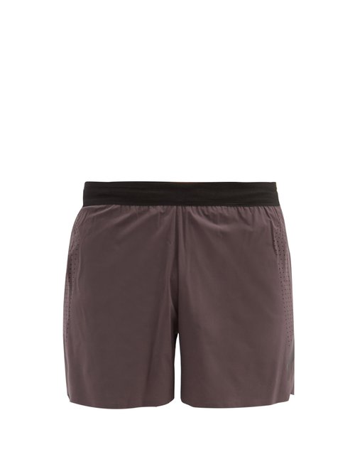 Soar - Elasticated Shell Running Shorts - Mens - Grey