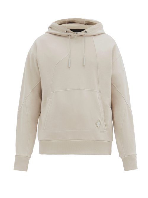 A-Cold-Wall* - Panelled Cotton-jersey Sweatshirt - Mens - Beige
