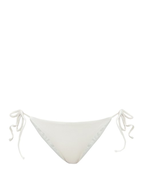 Matteau - The String Side-tie Bikini Briefs White Beachwear