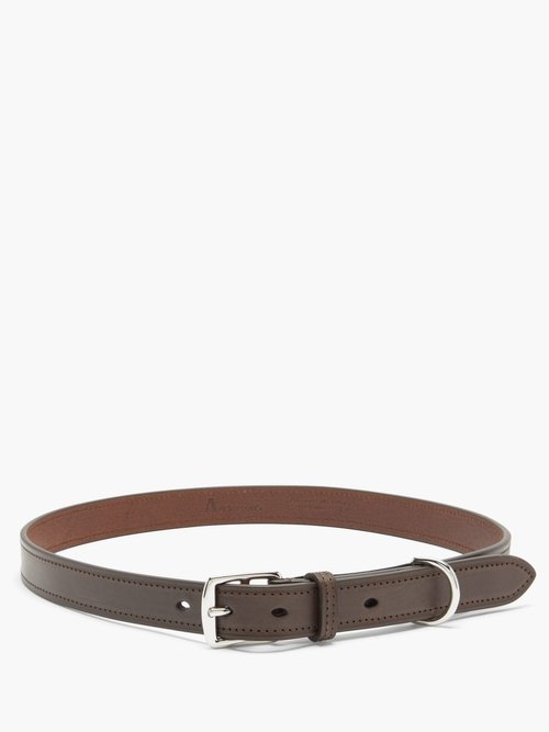 ANDERSON'S TOPSTITCHED LEATHER BELT 1375008