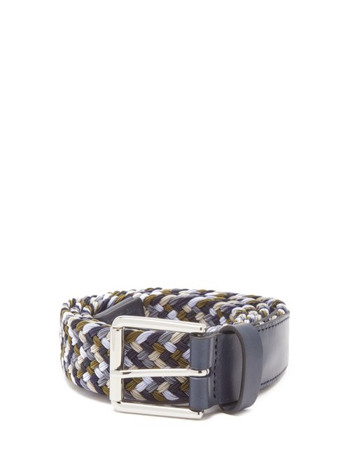 Paul Smith - Braided Cord-lace Belt - Mens - Multi