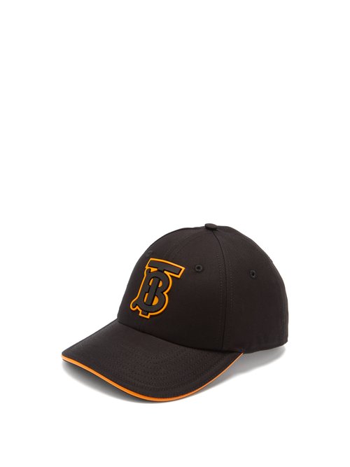 Burberry - Tb-logo Cotton Baseball Cap - Mens - Black