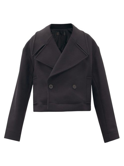Haider Ackermann Caban double-breasted wool-blend coat