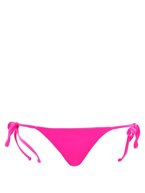 Mara Hoffman – Lei Recycled-fibre Bikini Briefs Pink Beachwear