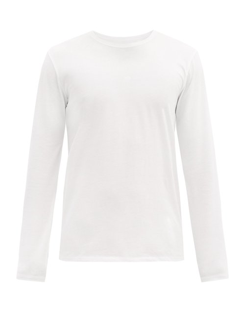 Organic Cotton-jersey Long-sleeved T-shirt