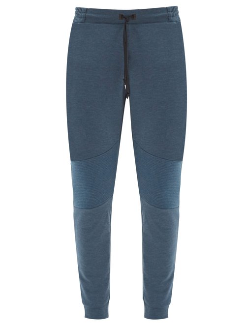 On - Panelled Technical-jersey Track Pants - Mens - Navy
