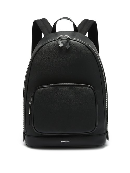 Rocco Palmellato-leather Backpack