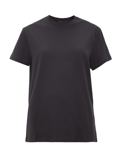 Wardrobe. nyc - Release 06 Round-neck Cotton-jersey T-shirt Black