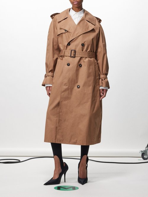 Wardrobe. nyc - Release 04 Cotton-drill Trench Coat Beige