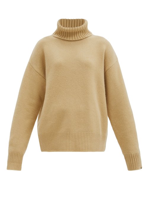 Extreme Cashmere - No. 20 Oversize Extra Stretch-cashmere Sweater Camel