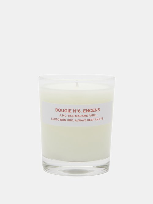 A.p.c. No.6 Incense-scented Candle In White