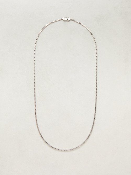 Tom Wood - Box-chain Sterling-silver Necklace - Mens - Silver