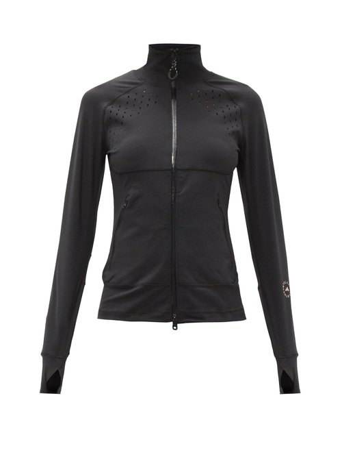 Adidas By Stella Mccartney – Truepurpose Recycled-fibre Blend Mid-layer Jacket Black