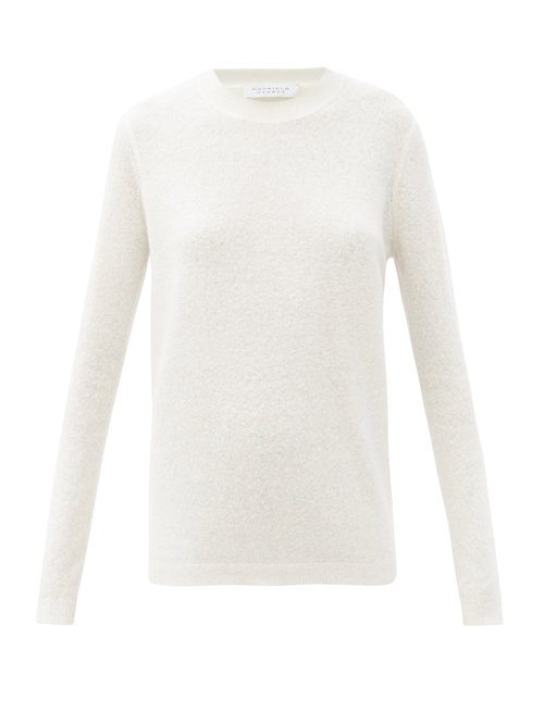 Gabriela Hearst - Harius Cashmere-blend Sweater Ivory
