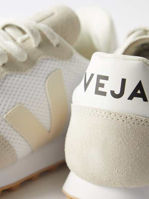 VEJA RIO BRANCO SUEDE-PANELLED MESH TRAINERS 1398556