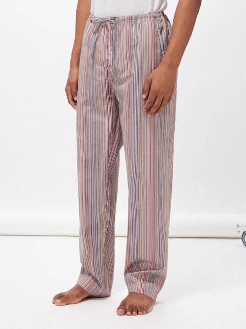 Paul Smith Signature Stripe Cotton Pyjama Trousers