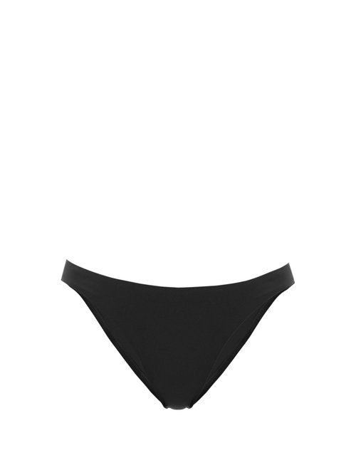 Melissa Odabash – Cayman High-cut Bikini Briefs Black Beachwear