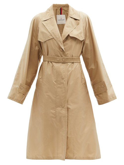 Moncler - Rutilicus Belted Shell Trench Coat Tan