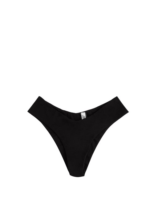 Sara Cristina - Wave Low-rise Bikini Briefs Black Beachwear