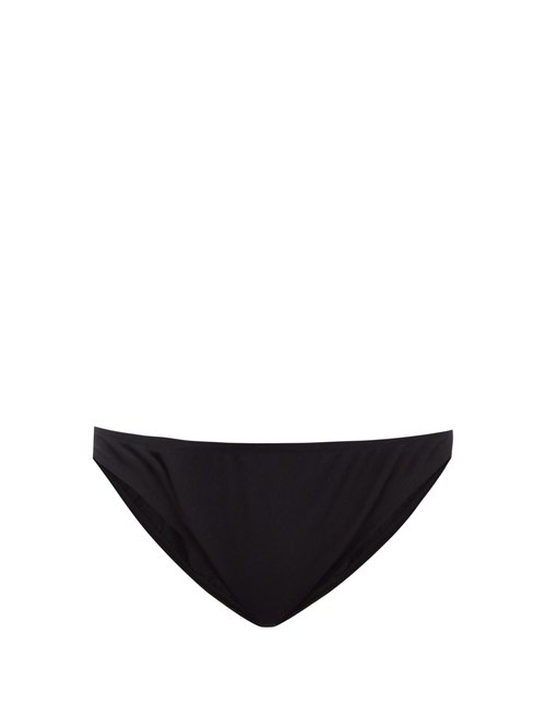 Totême - Mini Low-rise Recycled-fibre Bikini Briefs Black Beachwear