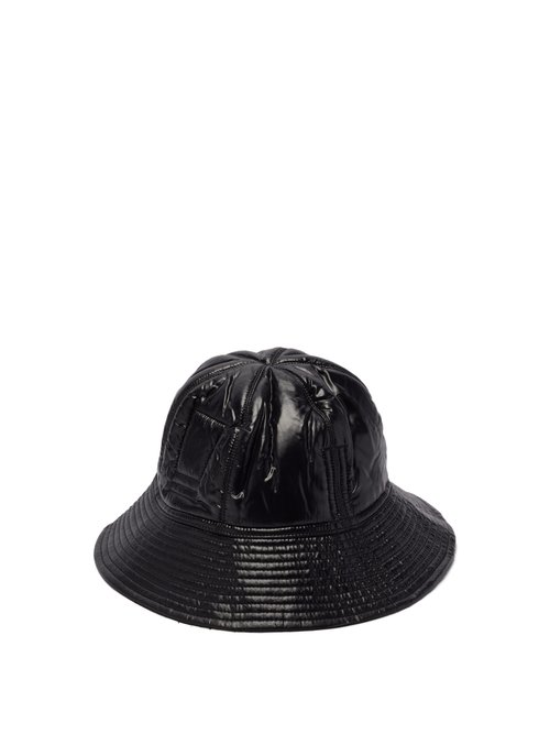 Rick Owens - Gilligan Shell Bucket Hat - Mens - Black