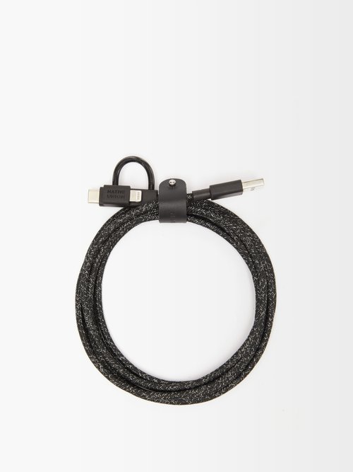 Native Union - Belt Cable Universal 3-in-1 Charging Cable - Mens - Black