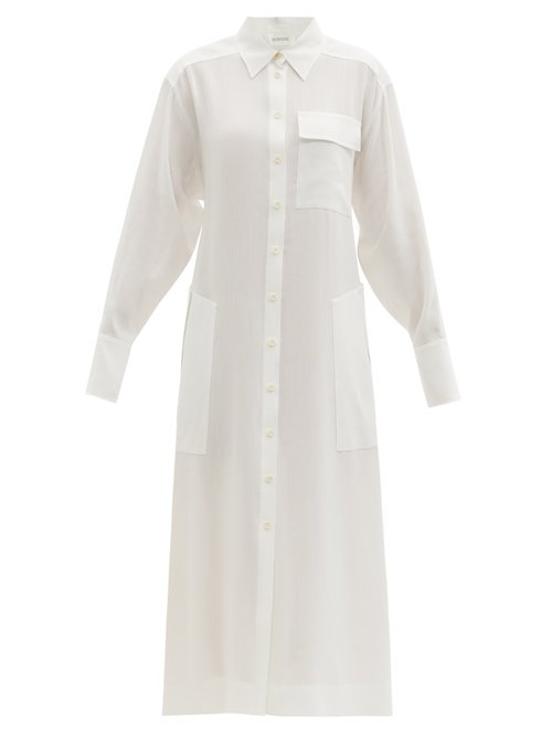 Sportmax – Gubbio Shirt Dress White