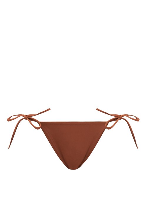 Eres - Malou Tie-side Bikini Briefs Brown Beachwear