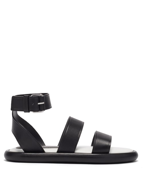 Proenza Schouler PIPE PADDED-INSOLE LEATHER SANDALS