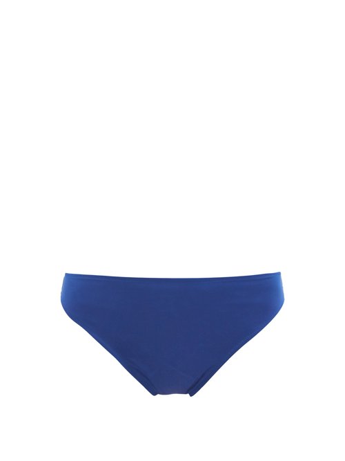 Fisch - Public Recycled Fibre-blend Bikini Briefs Blue Beachwear