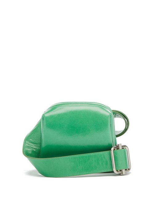 Leather crossbody bag Osoi Green in Leather - 35510012