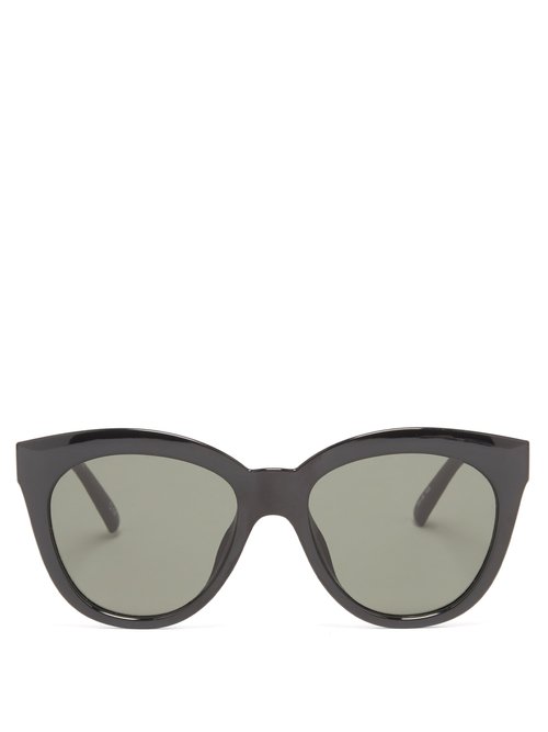Le Specs Sunglasses RESUMPTION CAT-EYE RECYCLED SUNGLASSES