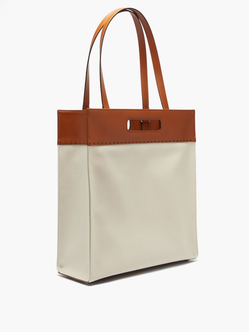 GIVENCHY Antigona mini leather-trimmed embroidered cotton-blend canvas tote