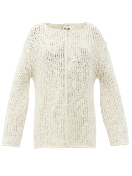 Khaite - Jema Cashmere Sweater Ivory
