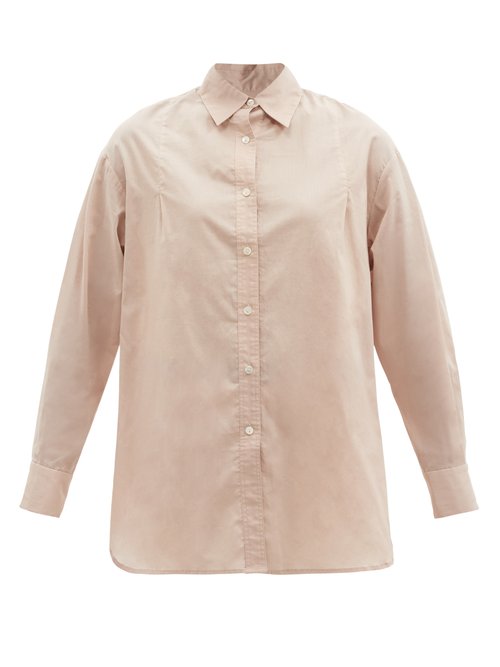 Loup Charmant - Boyfriend Cotton-poplin Shirt Natural 9501