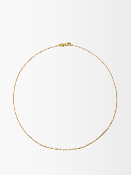 Lizzie Mandler Rolo-chain 18kt Gold Necklace