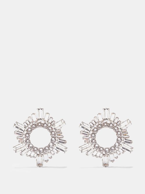 Begum Mini Crystal-embellished Earrings