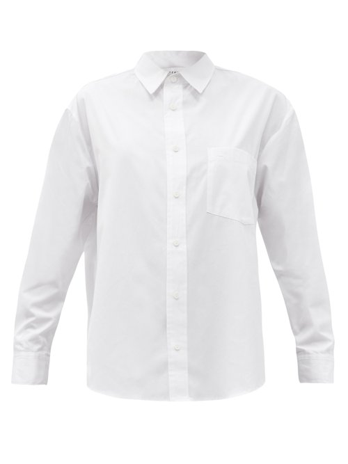 Matteau - The Classic Pocket Cotton-poplin Shirt White