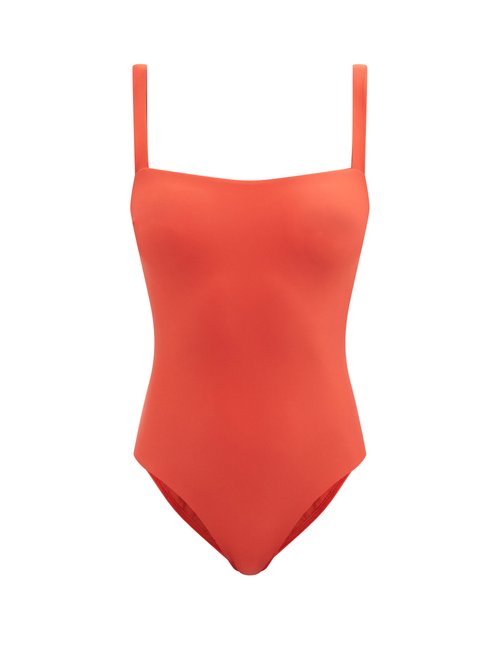 Matteau - The Square Swimsuit Red Beachwear