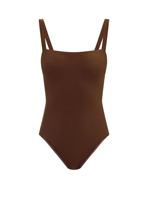 Matteau - The Square Swimsuit Brown Beachwear