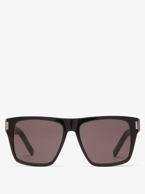 Saint Laurent Eyewear Oversized Square Acetate Sunglasses