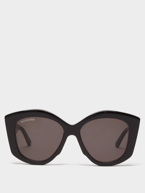 Power Butterfly Oversized Acetate Sunglasses