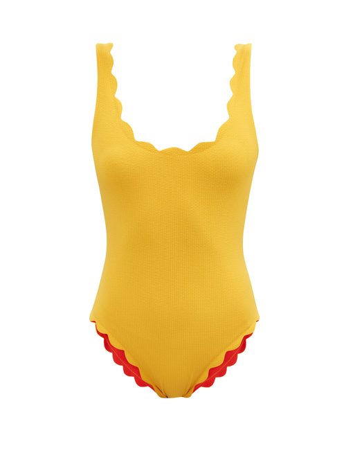 Buy Marysia - Palm Springs Reversible Recycled-fibre Swimsuit Multi online - shop best Marysia swimwear sales