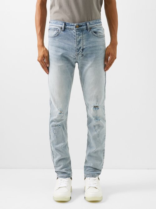 Chitch Philly Distressed Slim-leg Jeans